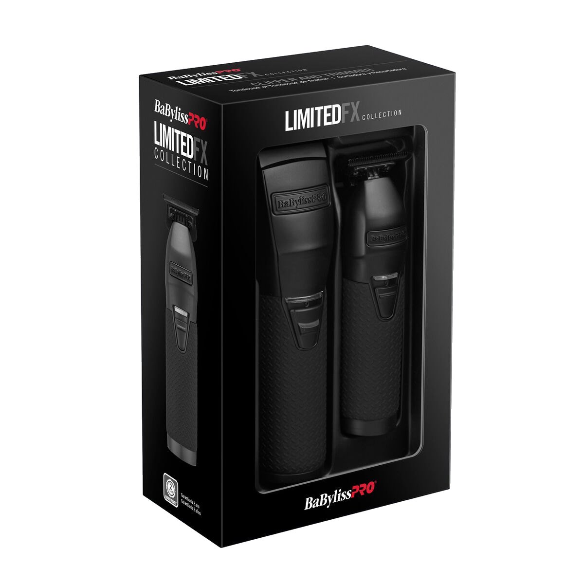 BaByliss PRO BlackFX машинка + триммер FXCTMBPK