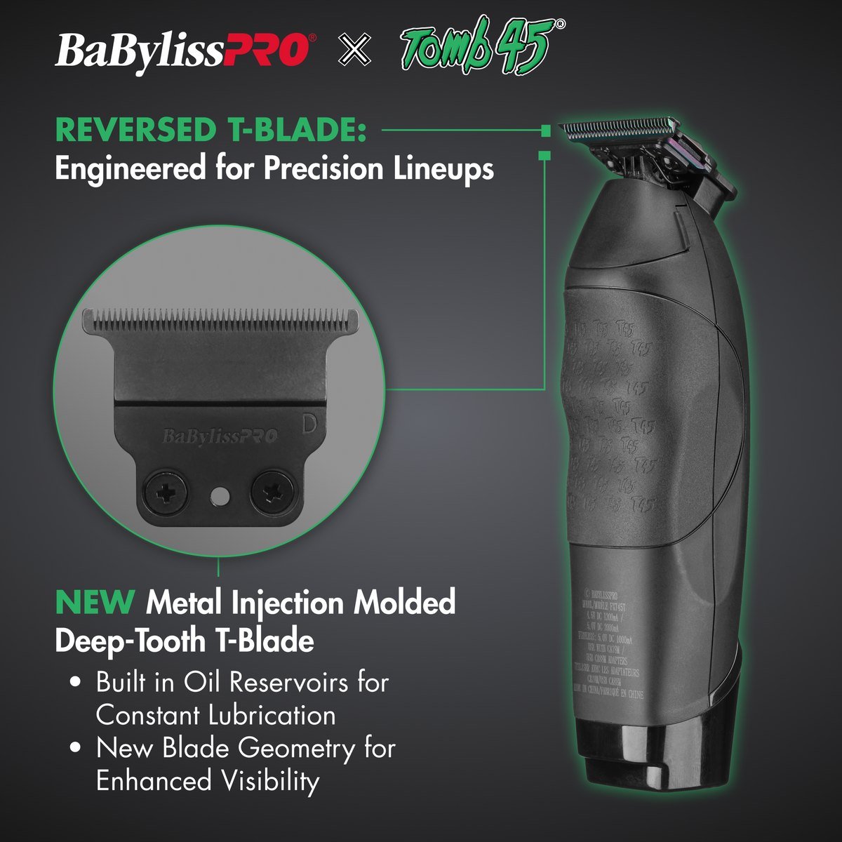 BaByliss PRO x Tomb45 триммер FXT45T