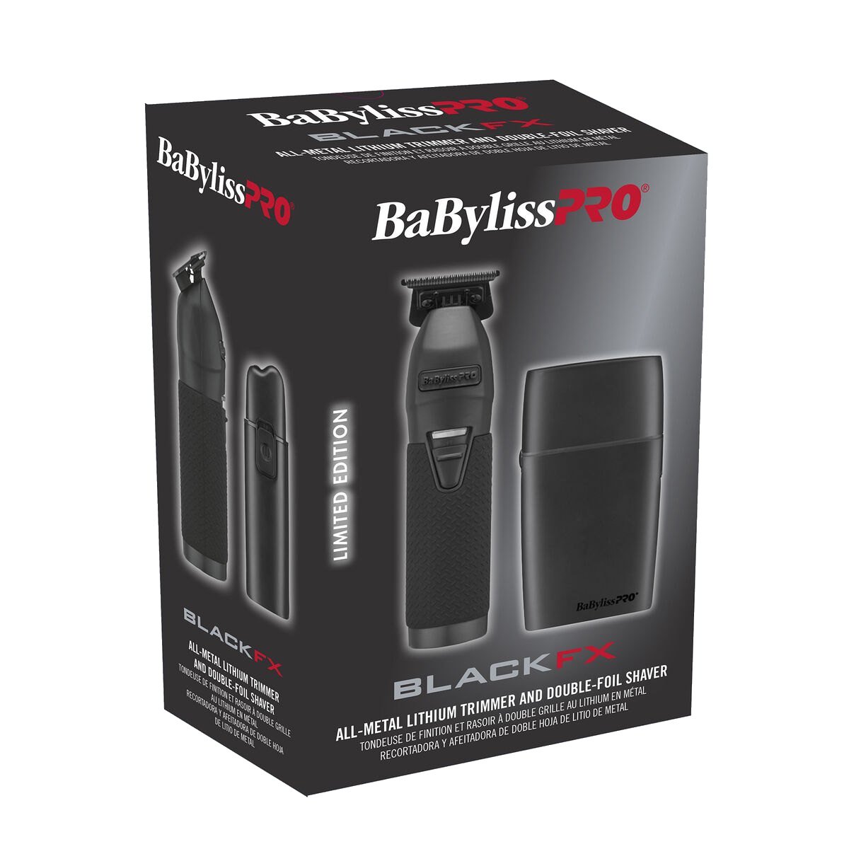 BaByliss PRO BlackFX триммер + шейвер FXTSMBPK